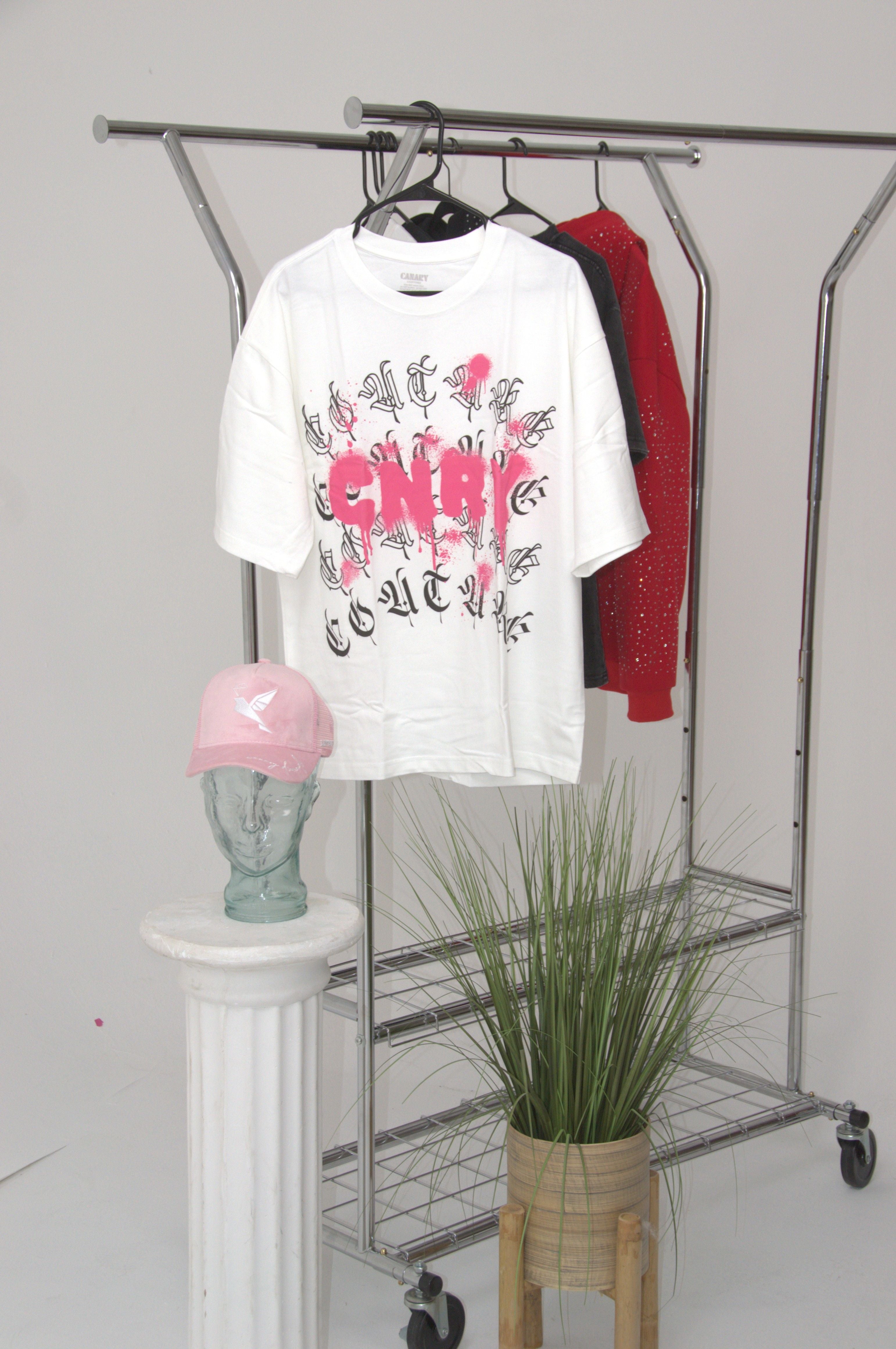 CNRY "Tag of Loyalty" Oversized Box Tee