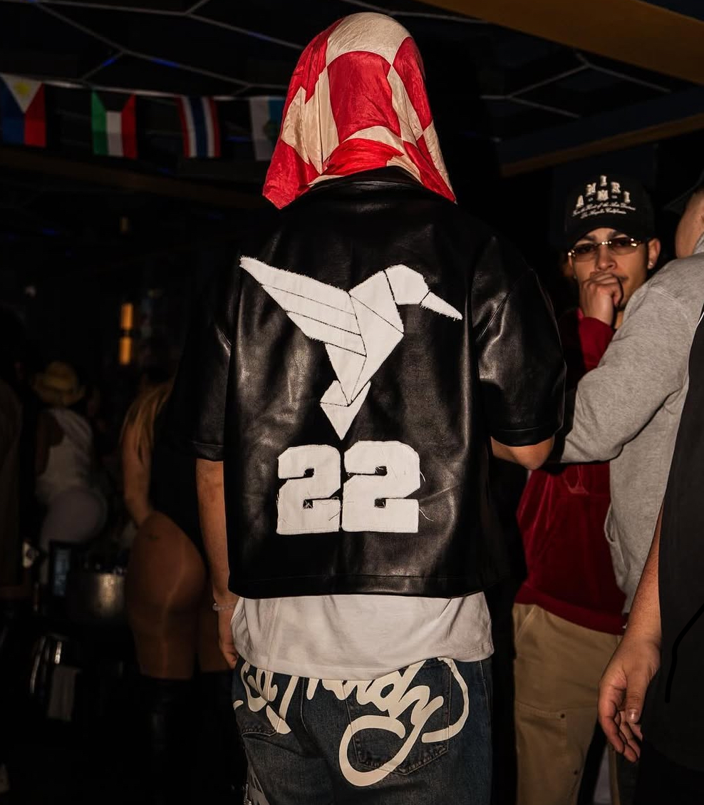 PREORDER ONLY CANARY "Game Time" Leather Crop Jacket